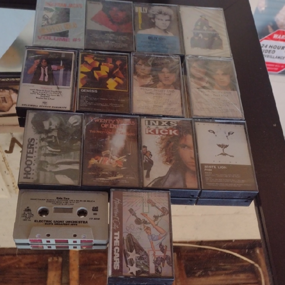 Cassette Tape Collection(Rock)